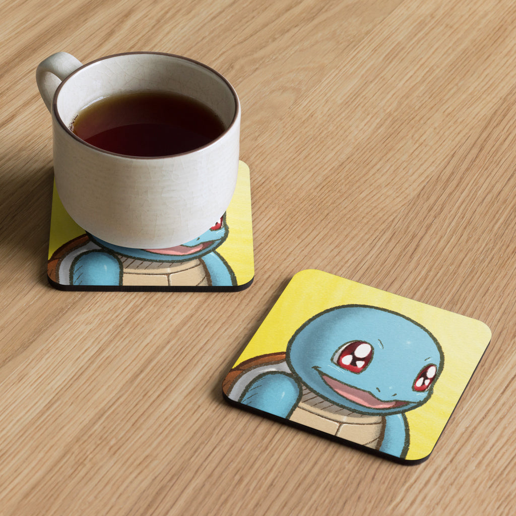 PMD Amazed pfp Cork-back Coasters