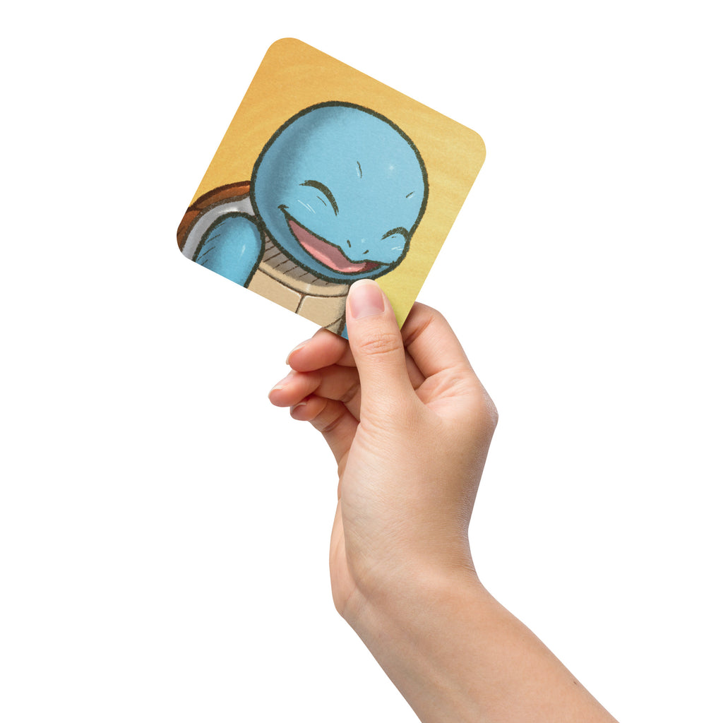 PMD Happy pfp Cork-back Coasters