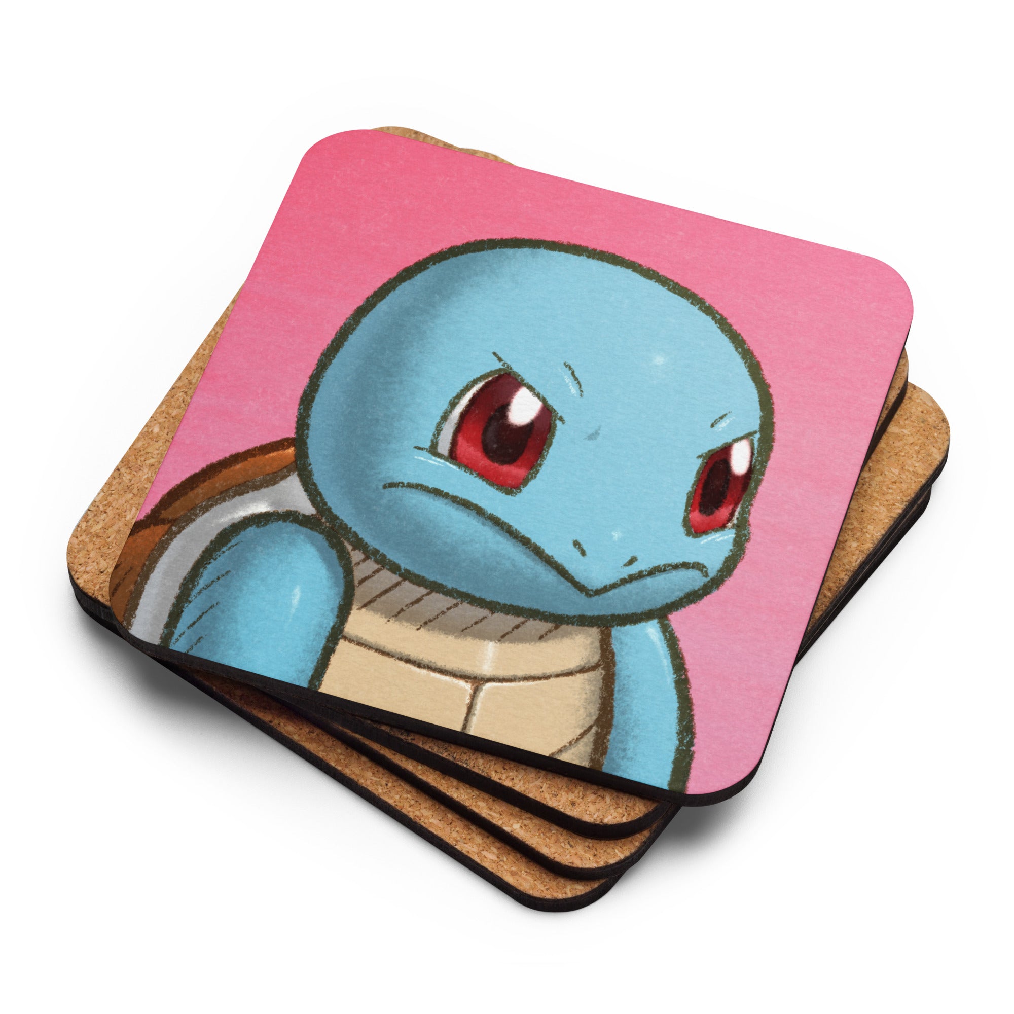 PMD Mad pfp Cork-back Coasters