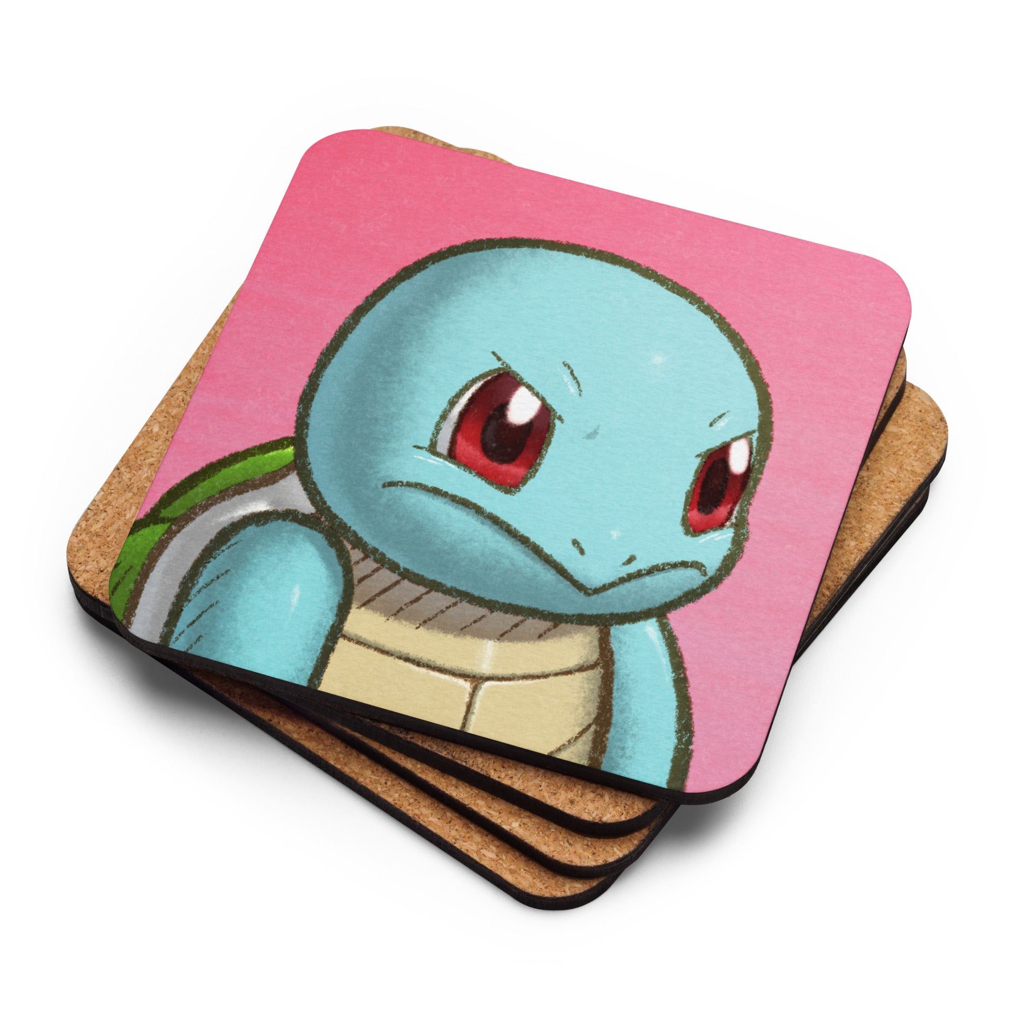 PMD Mad pfp Cork-back Coasters