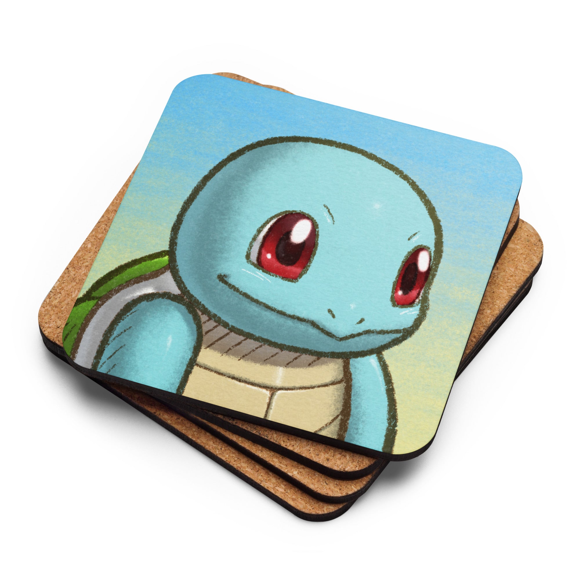 PMD Neutral pfp Cork-back Coasters