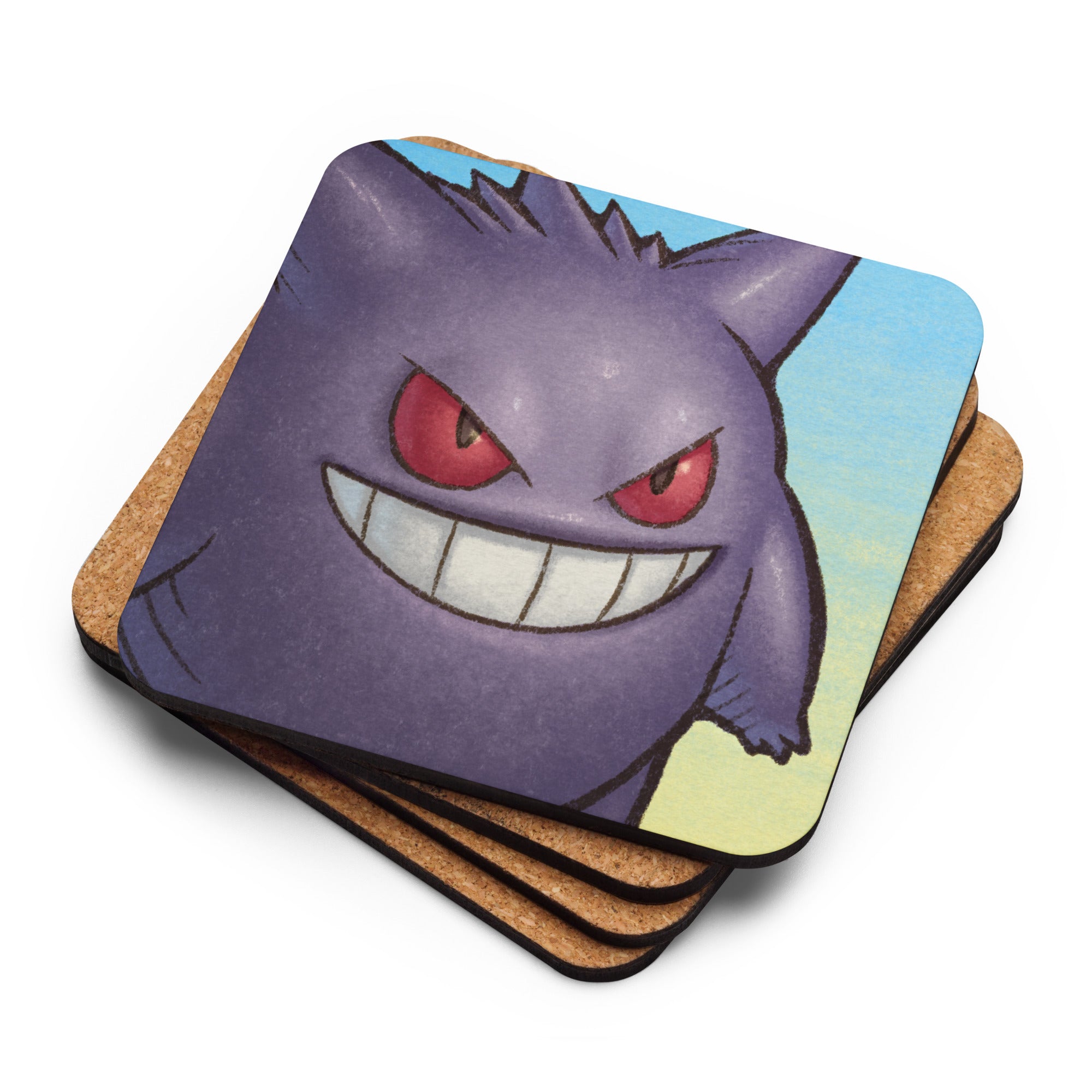 PMD Neutral pfp Cork-back Coasters