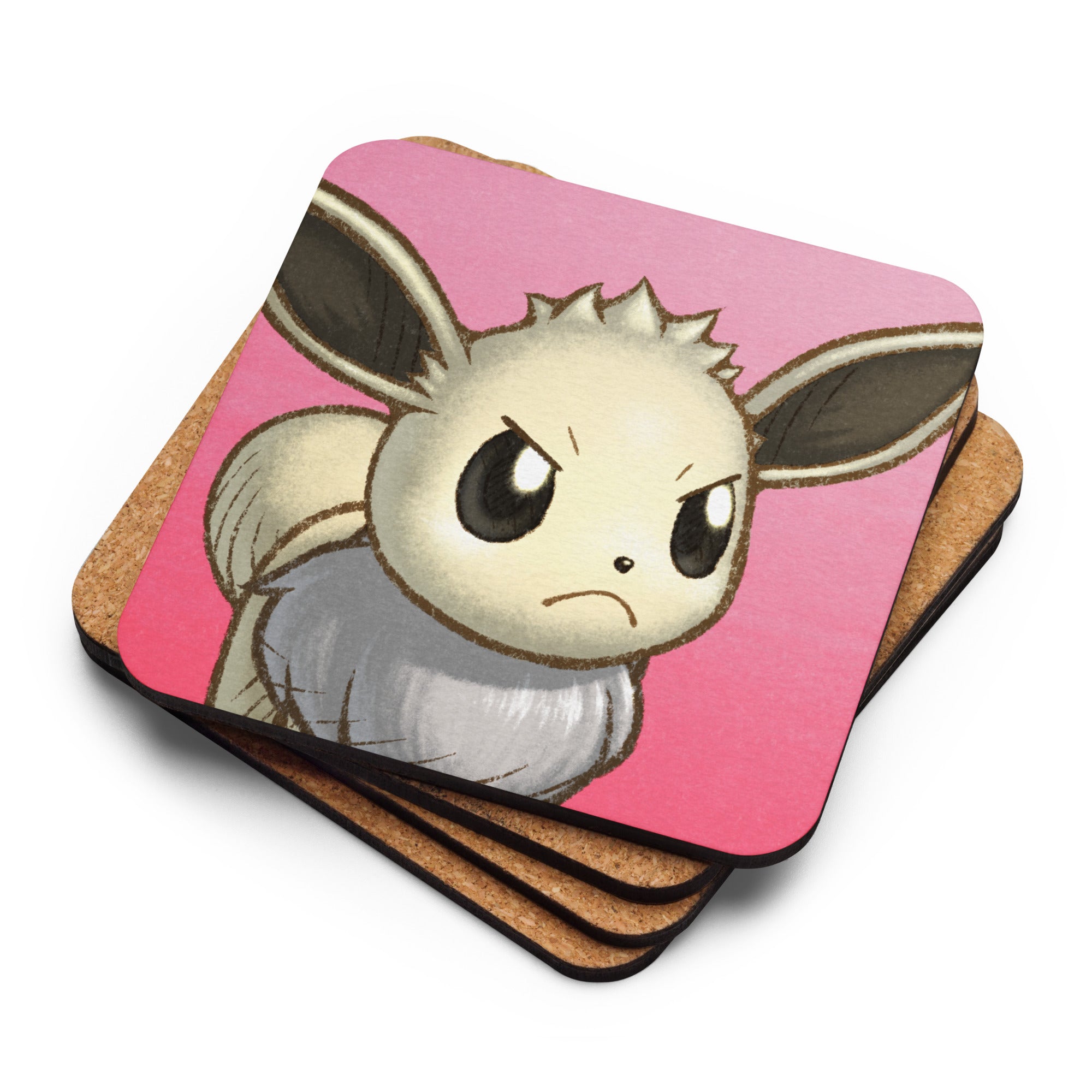 PMD Mad pfp Cork-back Coasters