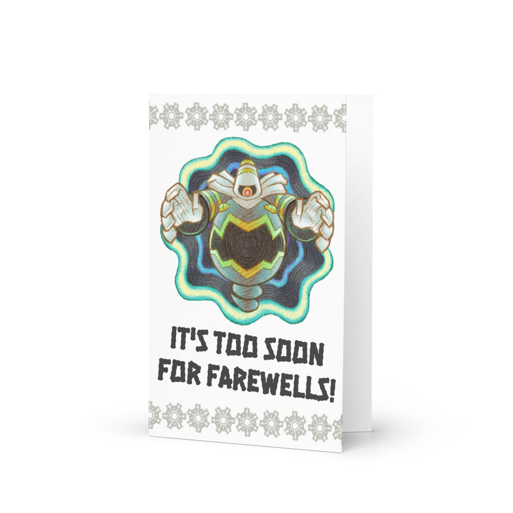 Great Ghost 4"x6" Greeting Card