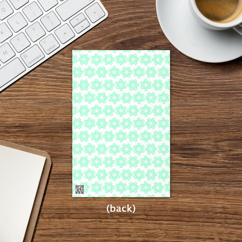 Time Thief 4"x6" Greeting Card