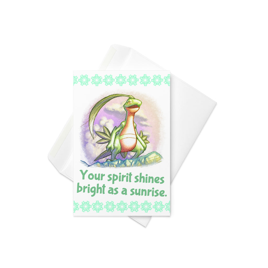 Time Thief 4"x6" Greeting Card