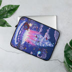 Fogbound Lake Geyser Laptop Sleeve