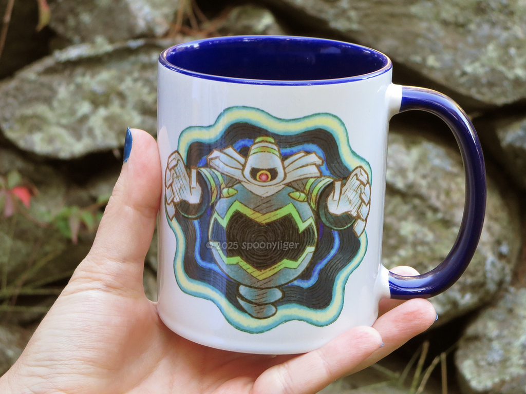 Great Ghost - Dark Blue 11oz Coffee Mug