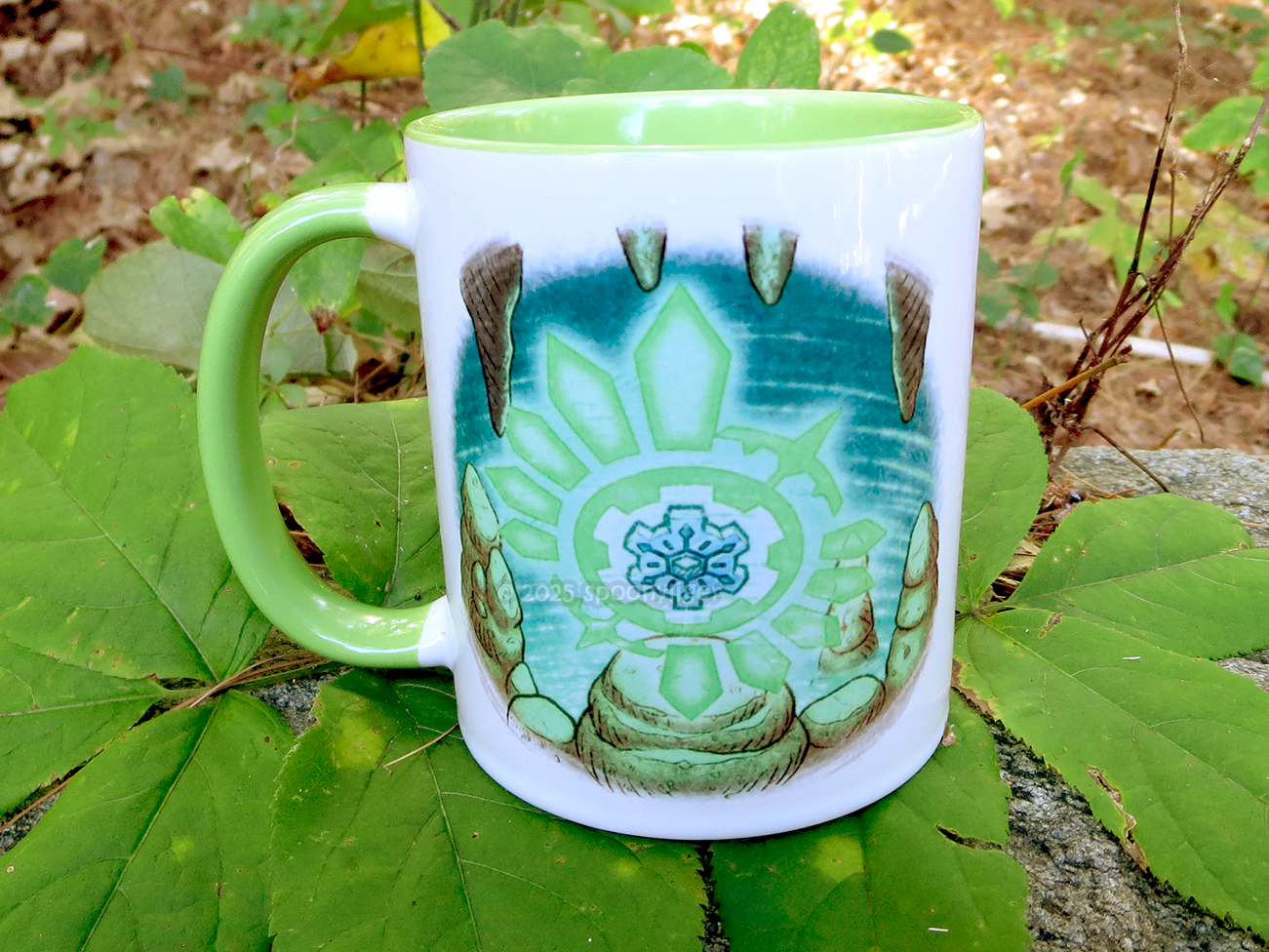 Time Thief - Green 11oz Coffee Mug
