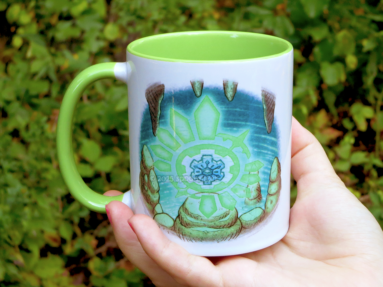 Time Thief - Green 11oz Coffee Mug