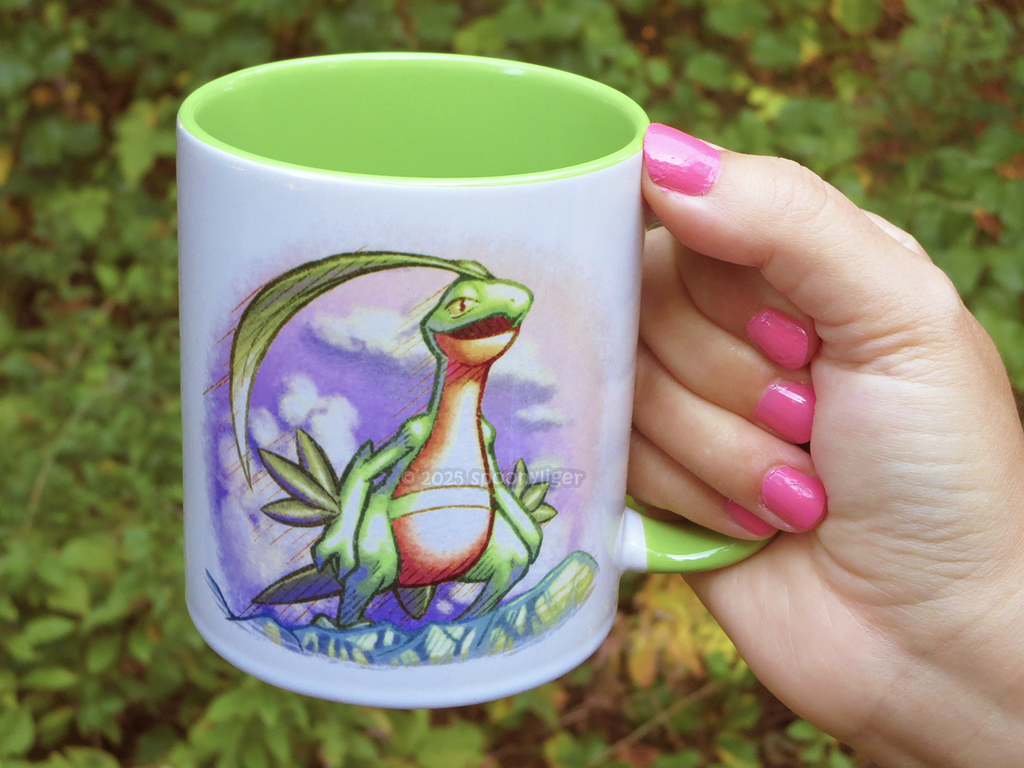 Time Thief - Green 11oz Coffee Mug