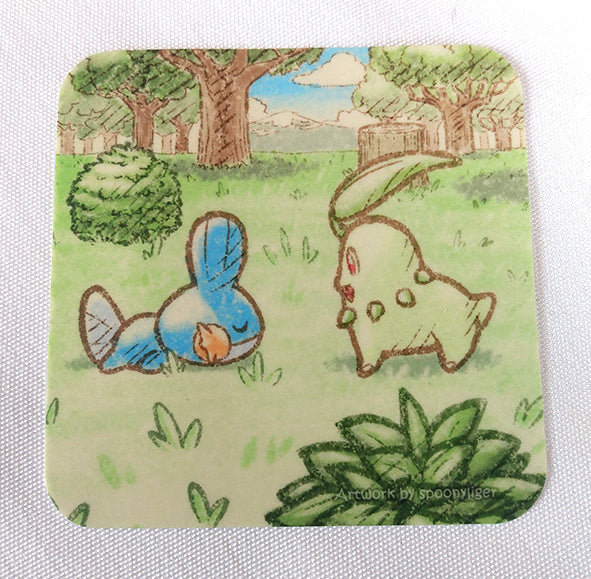 PMD1 Partner Meets Protagonist (3" Vinyl Sticker)