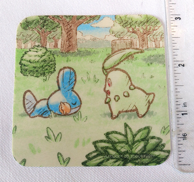 PMD1 Partner Meets Protagonist (3" Vinyl Sticker)